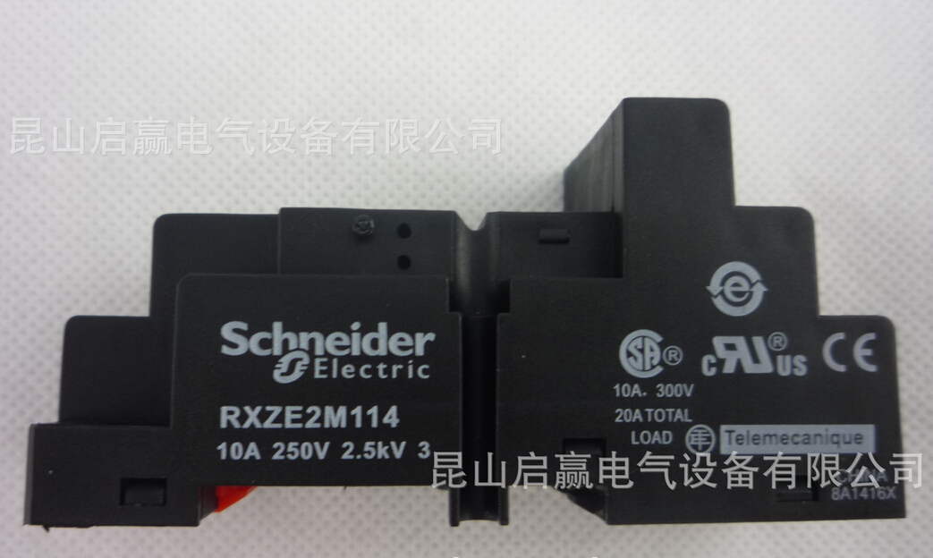 施耐德 现货 继电器 底座 RXZE2M114M 【原装现货，】