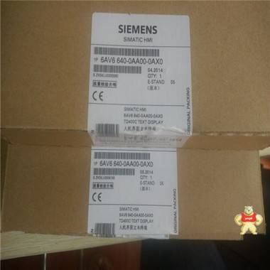 6AV6640-OAAOO-OAXO西门子TD400C操作面板6AV6 640-0AA00-0AX0 