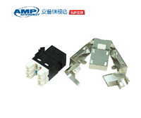 安普AMP超五类屏蔽模块1375189-1 RJ45网络模块 机房产品***