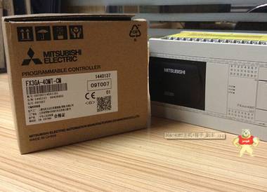 三菱PLC 型号FX3GA—40MR—CM 