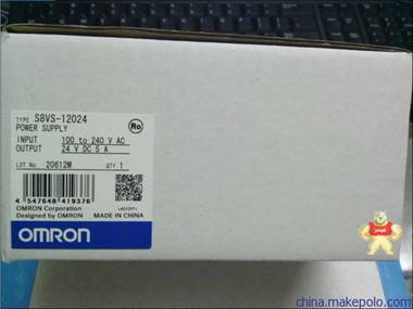 供应原装OMRON欧姆龙电源S8VS-12024 