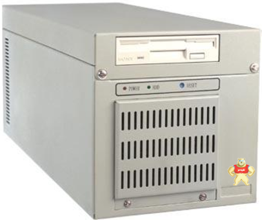 研华工控机ipc-6806小体积壁挂式工机6槽桌上型/壁挂式机箱1U电源 