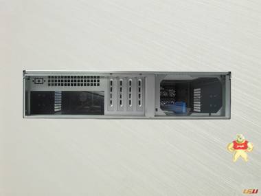 隆丰源2U380工控机箱面板带锁ATX标准服务器机箱深度38CM 