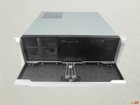 隆丰源3U380工控机箱面板带锁多硬盘位ATX标准服务器机箱深度(38CM)