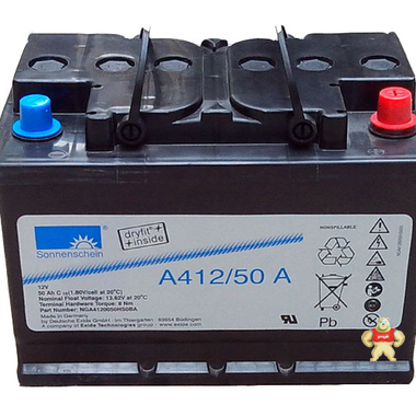 德国阳光蓄电池A412/50A厂家直销 