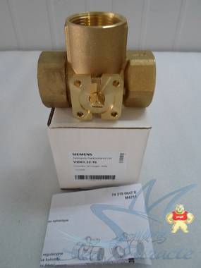 现货 SIEMENS西门子 VBI61.32-16  螺纹全铜电动三通球阀DN32 楼宇自控汇总 