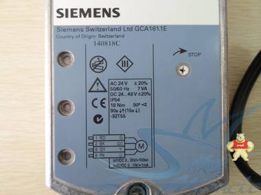現(xiàn)貨 SIEMENS西門子 GCA161.1E 24v模擬量電動風門風閥執(zhí)行器16NM 