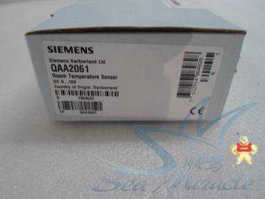 现货 SIEMENS西门子 QAA2061 中央空调室内进口温度传感器0-10V 