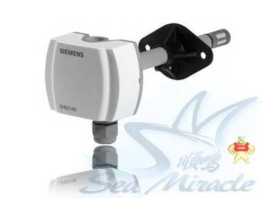 西门子QPM1100 风管空气质量传感器 S55720-S123\VOC风管式传感器 