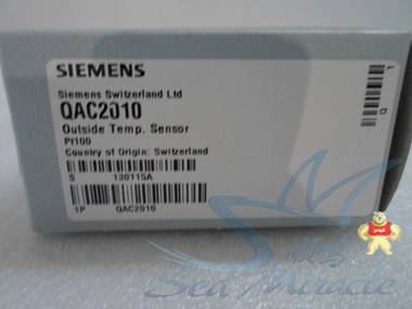 现货 SIEMENS西门子 QAC2010 室外热电偶温度传感器探头pt100 