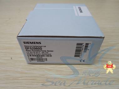 現(xiàn)貨SIEMENS西門子 QFA2060D室內(nèi)帶顯示液晶數(shù)字空氣溫濕度傳感器 