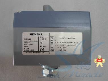 现货 SIEMENS西门子 SQS65 水阀电动阀门执行器驱动器执行机构 