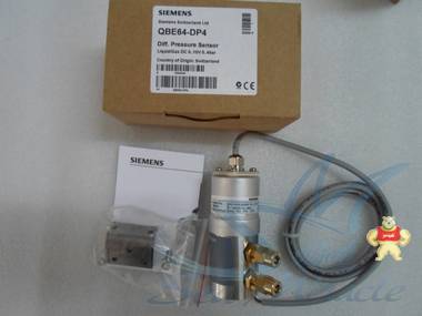 现货Siemens西门子 QBE64-DP4 液体气体空气水压差差压传感器 