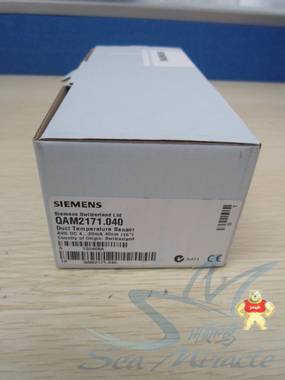 现货 SIEMENS西门子 QAM2171.040 风管进口温度传感器4-20mA 