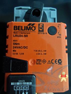 BELIMO搏力谋 LRU24-SR 角行程电动球阀执行器电动执行器驱动器 