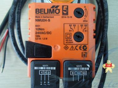 现货BELIMO搏力谋 NMU24-S 电动风阀执行器风门执行器驱动器10NM 
