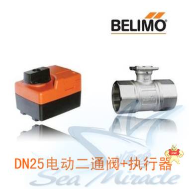 瑞士 belimo 博力謀 R223AC DN25 二通 球閥 TR24-SR執(zhí)行器 整套 