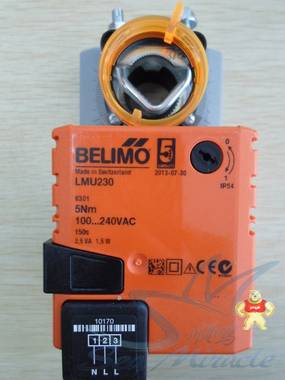 现货 BELIMO搏力谋 LMU230 电动执行器风门风阀执行器驱动器5NM 楼宇自控汇总 