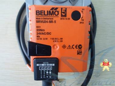 现货 BELIMO搏力谋 SRVU24-SR-5 电动蝶阀执行器角行程电动执行器 楼宇自控汇总 