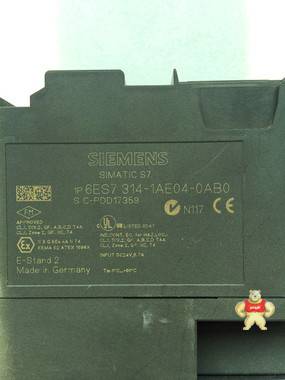原装进口 西门子PLC 6ES7 314-1AE04-0AB0 314-1AE04-0AB0 