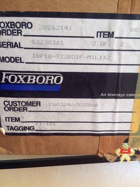 全新原装进口福克斯波罗 变送器 IDP10-T23B21F-M1L1X2  闲置 