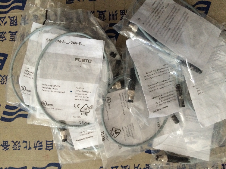 费斯托 FESTO 磁性开关 574334 SMT-8M-A-PS-24V-E-0,3-M8D