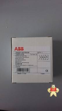 ABB 热过载继电器 TA25DU-6.5M;10135411；1SAZ211201R2038 