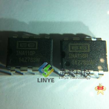 ***强供应 集成电路IC BB/TI/德州仪器 INA118P DIP8 通信IC 