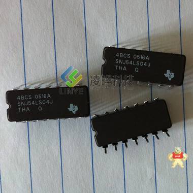 集成电路IC TI/德州仪器 SNJ54LS04J  DIP-14 ***全新原装 