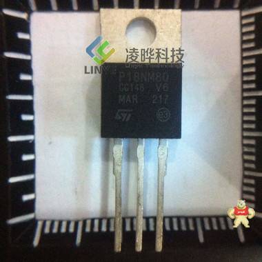 集成电路IC ST/意法 STP18NM80 TO-220 三端稳压管 原装现货 