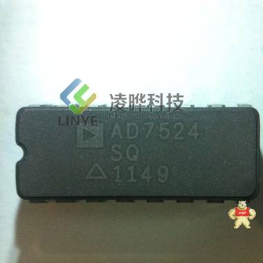 ***强供应 集成电路IC ADI/亚德诺 AD7524SQ DIP16 数模转换器 