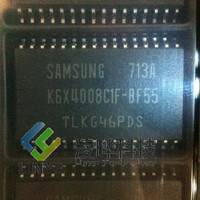 集成電路IC Samsung/三星 閃存內(nèi)存 K6X4008C1F-BF55 存儲器