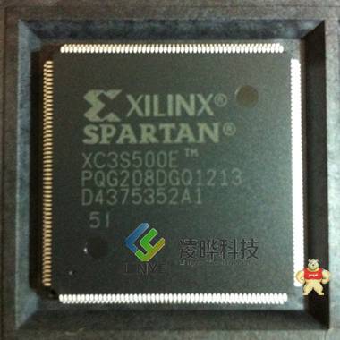 集成电路IC XILINX/赛灵思 XC3S500E-5PQ208I 现场可编程门阵列 