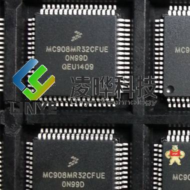 集成电路IC FREESCALE MC908MR32CFUE  QFP64 单片机 只做原装现货 
