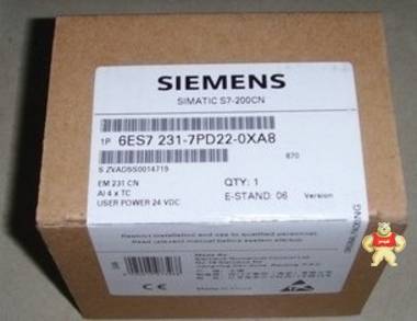 西门子SIEMENS 200CN模块6ES7231-7PD22-0XA8 原装现货现货促销 