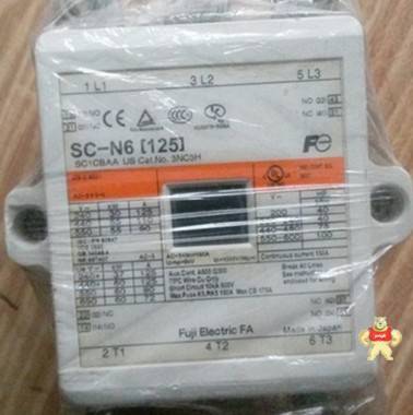 原装现货日本富士FUJI接触器SC-N6  AC/DC110V特价专卖  现货大量 