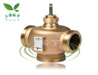 现货西门子VXG41.1301电动调节阀门3通蒸汽阀合流阀分流阀铜DN15