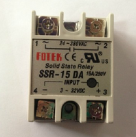 阳明 单相直流控交流固态继电器SSR-15DA 固态继电器15A 高品质