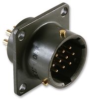 AMPHENOL - 62GB-12E12-10PN - 圆形连接器 公 面板安装 10芯