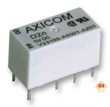 TE  / AXICOM - 8-1393792-8 - 继电器 PCB DPCO 12VDC 