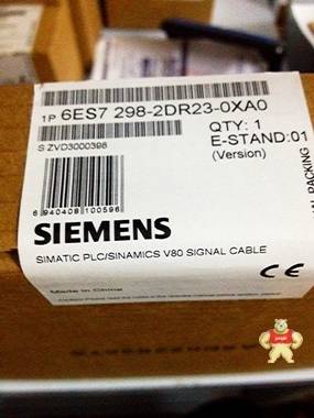 西门子6ES7298-2DR23-0XA0 V80伺服与S7-200PLC通讯电缆 原装现货 