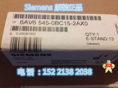 西门子 TP170B 6AV6545-0BC15-2AX0 原装现货 可开票