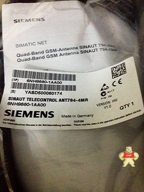 6NH9860-1AA00现货西门子GPRS模块ANT天线794-4MR 6NH986O-1AAOO