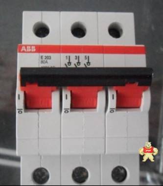 ABB电气 E203 /80r 3P 80A  隔离开关 特价供应 