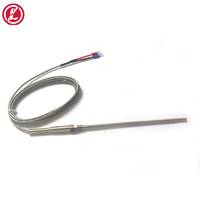 廠家可非標(biāo)定制 鎧裝簡易式溫度傳感器 WZPK熱電阻 質(zhì)量保證