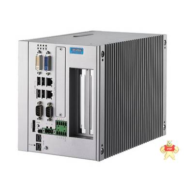 研华UNO-3082无风扇嵌入式L7500双核工控机RAID磁盘阵列2*DVI-D 