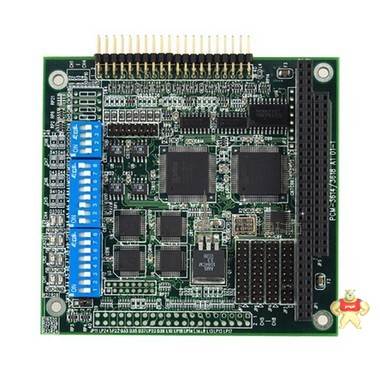 研华PCM-3614嵌入式单板PC/104通信板卡4端口RS-422/485高速模块 