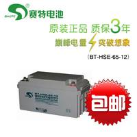 12V铅酸蓄电池BT-HSE-65-12直流屏专用赛特蓄电池 保叁年