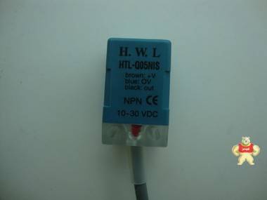 HWL原装进口电感式接近开关HTL-Q05N1S(1M)现货NPN常开质保2年 