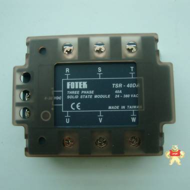 FOTEK/阳明TSR-40DA三相固态继电器现货促销直流触发交流 